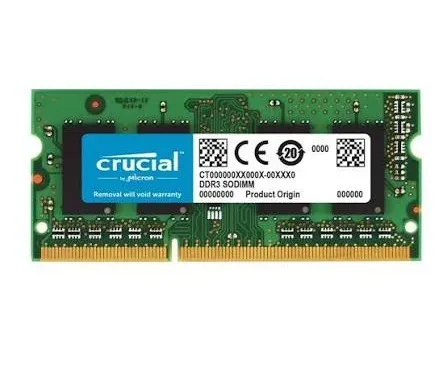 MEMORIA DDR3 4GB 1333-10600MHZ CRUCIAL PORTATIL 2.5"