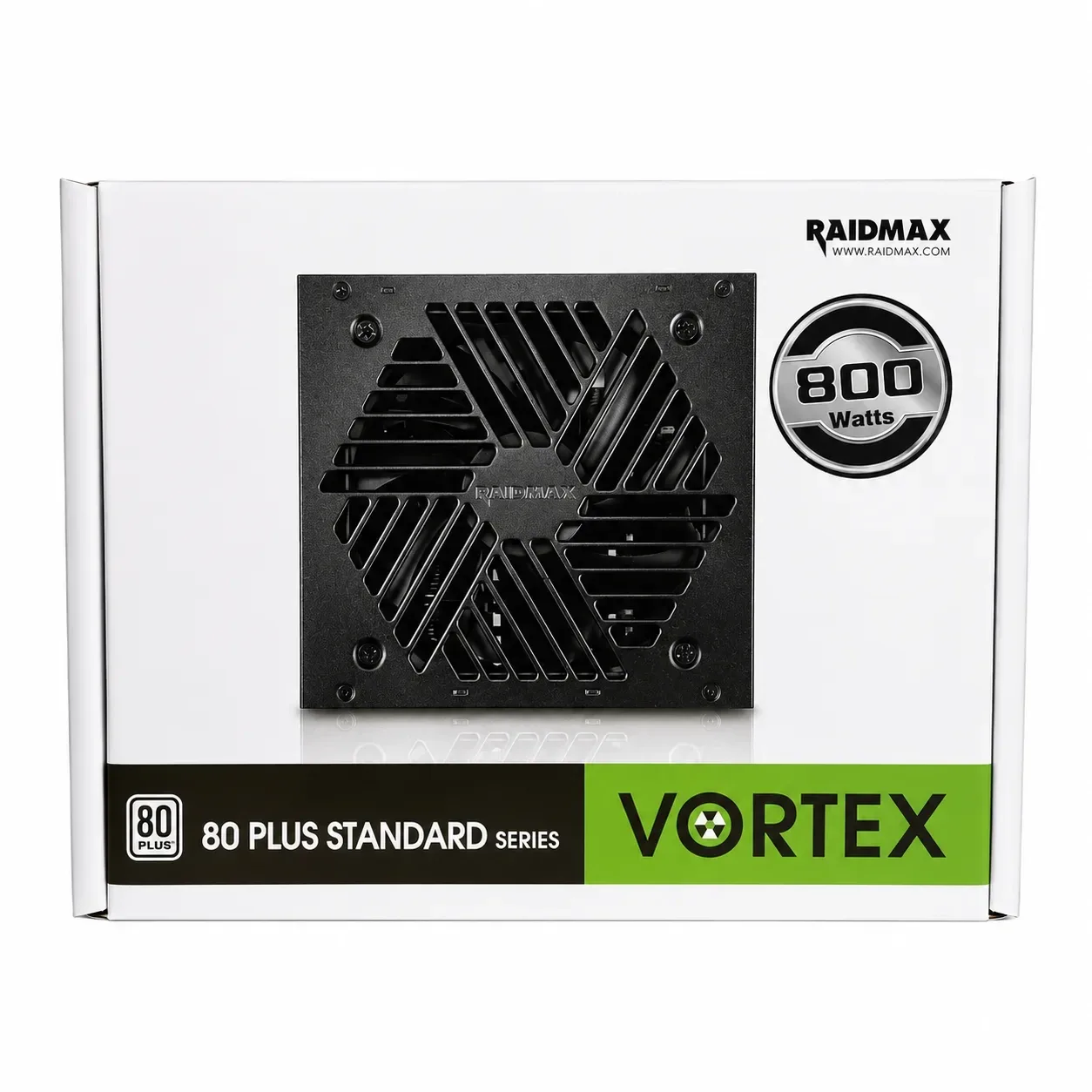 FUENTE DE PODER RAIDMAX 800W 80PLUS WHITE VORTEX