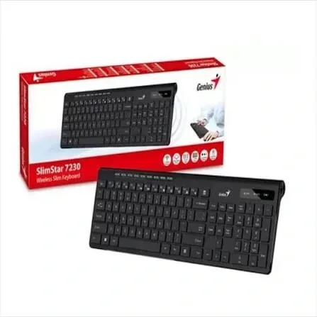 TECLADO GENIUS INALAMBRICO SLIMSTAR 7230