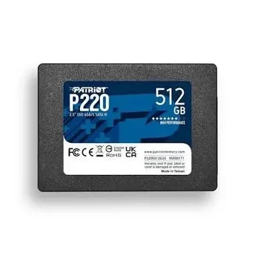 SSD 512GB PATRIOT USADO SATA 2.5"