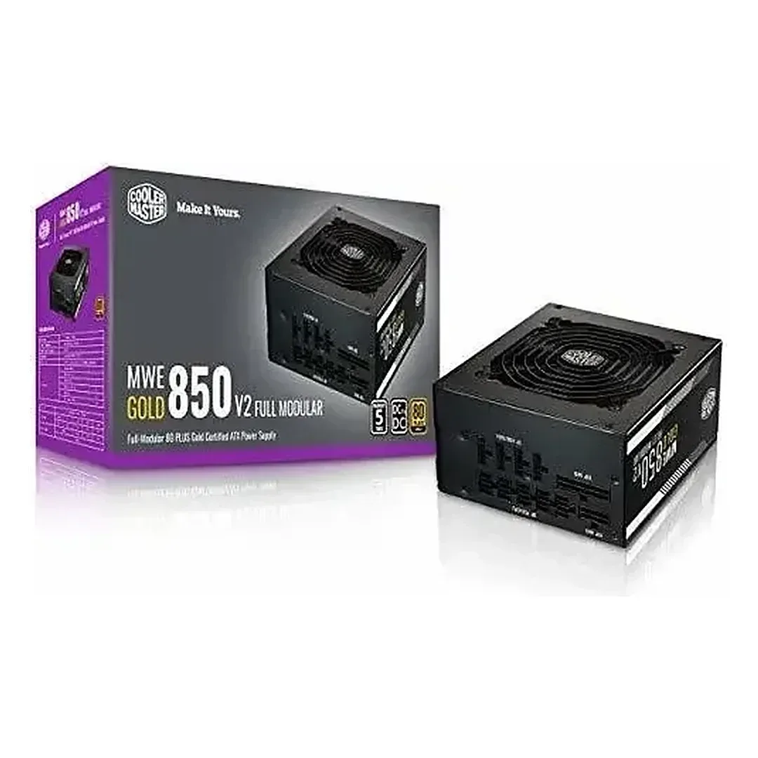 FUENTE DE PODER COOLER MASTER 850W 80P GOLD MODULAR V3