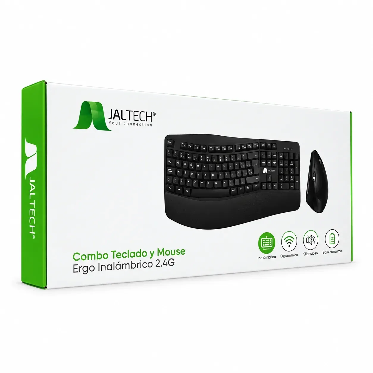 Combo Jaltech Ergo Inalámbrico 2.4G
