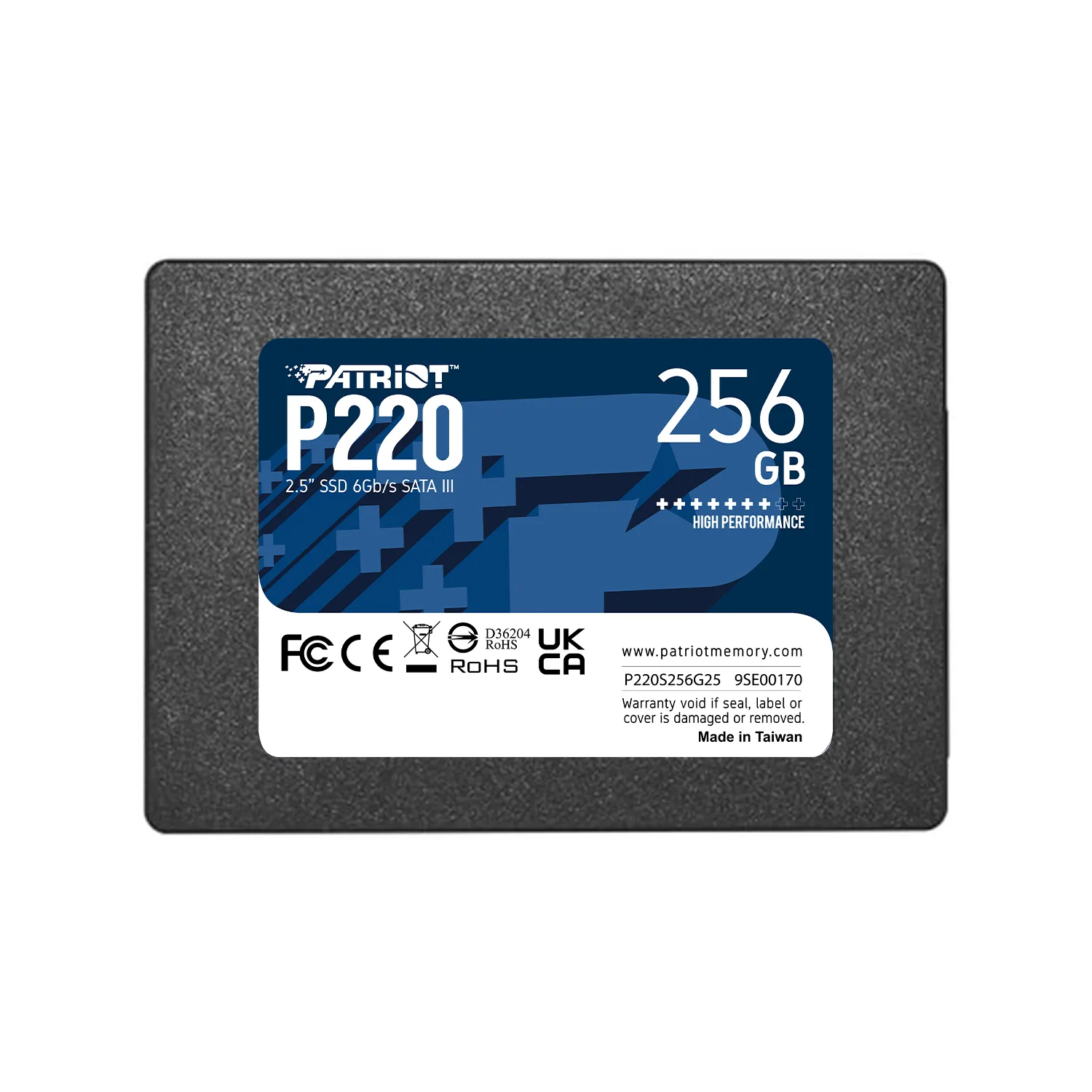SSD 256GB PATRIOT P210 SATA 2.5"