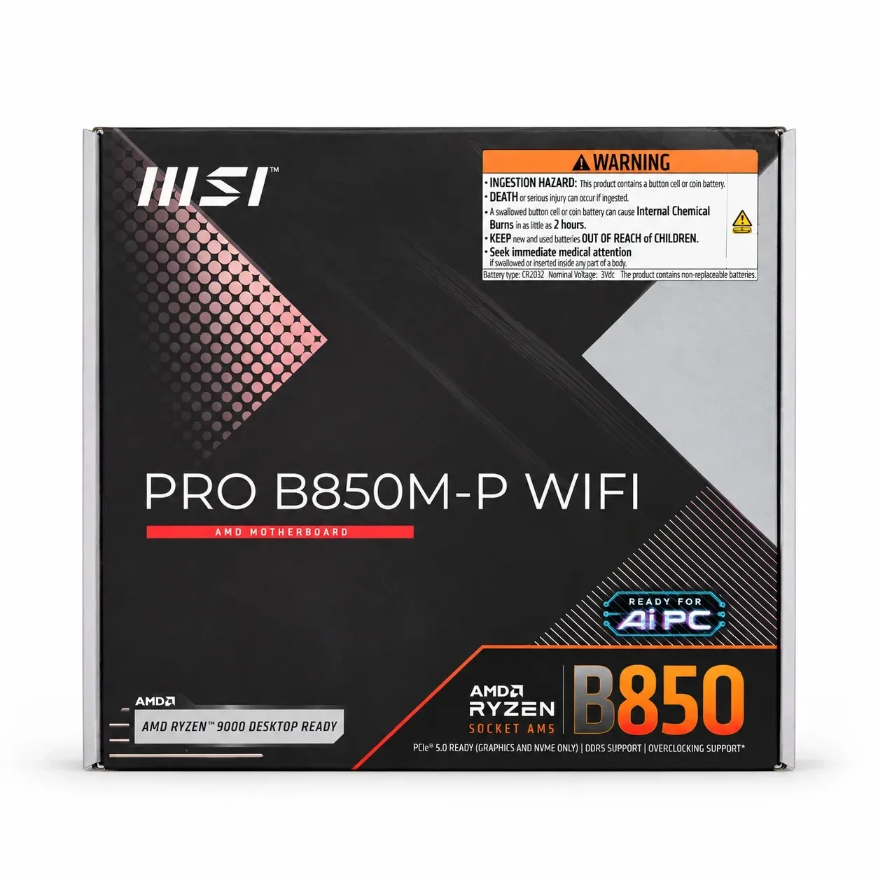 BOARD MSI PRO B850M- P WIFI7 AM5