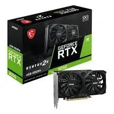 TARJETA DE VIDEO MSI RTX 3050 VENTUS 2X DDR6 6GB