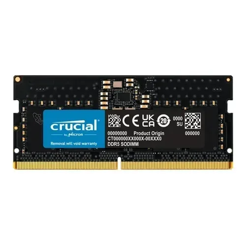 MEMORIA DDR5 16GB 4800MHZ CRUCIAL PORTATIL 2.5"