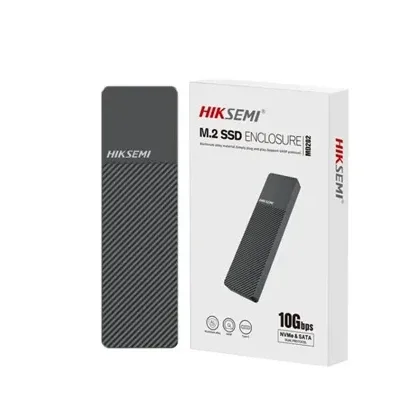 CAJA HIKSEMI MD202 COMPATIBLE M.2 NVME Y M.2 SATA