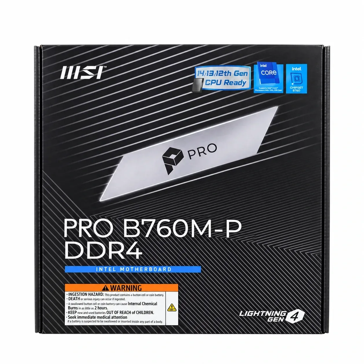 BOARD MSI PRO B760M - P DDR4 LGA 1700