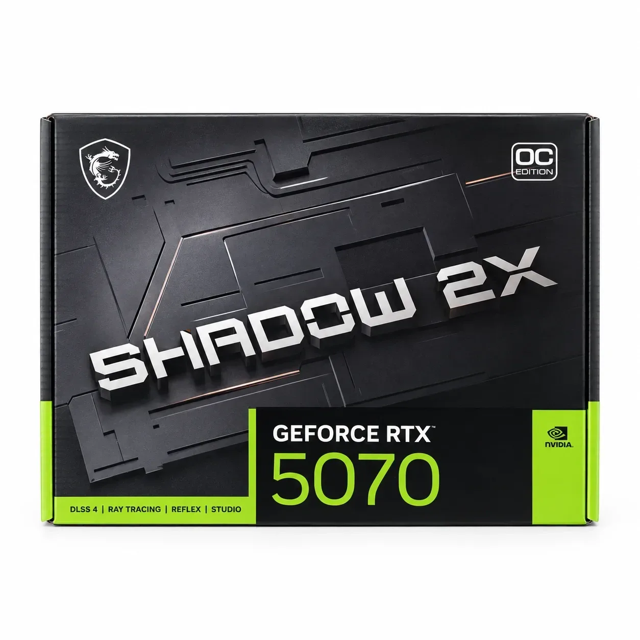 Tarjeta De Video Msi RTX 5070 Shadow 2x 12GB DDR7