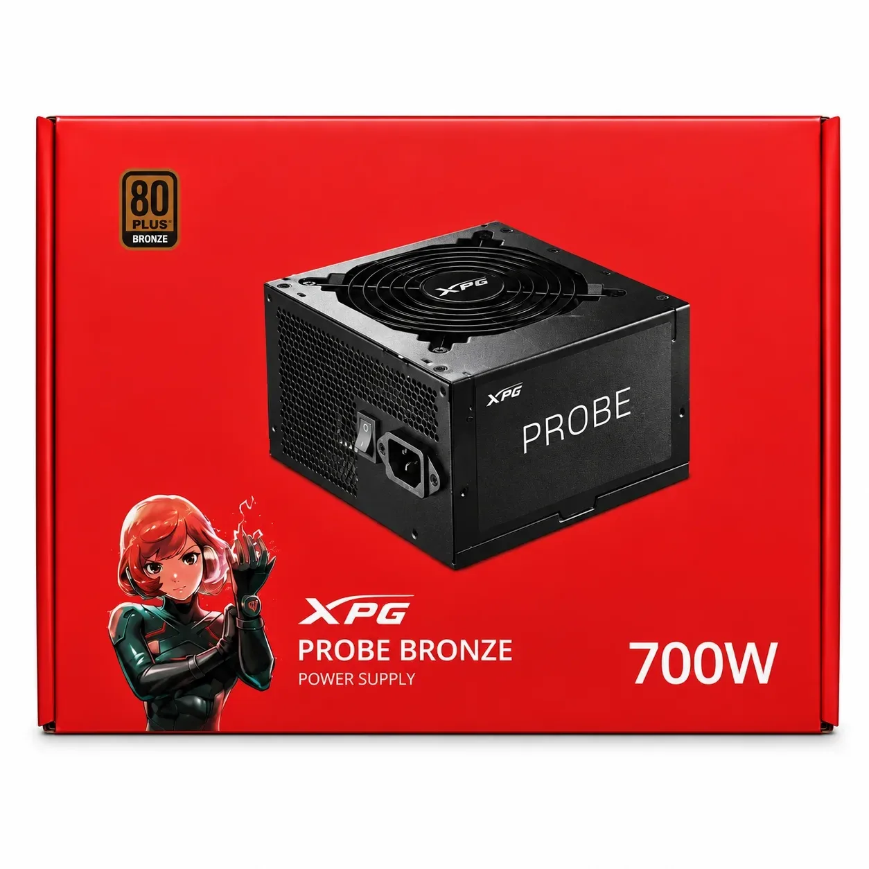 FUENTE DE PODER XPG 700W REALES PROBE 80PLUS BRONCE