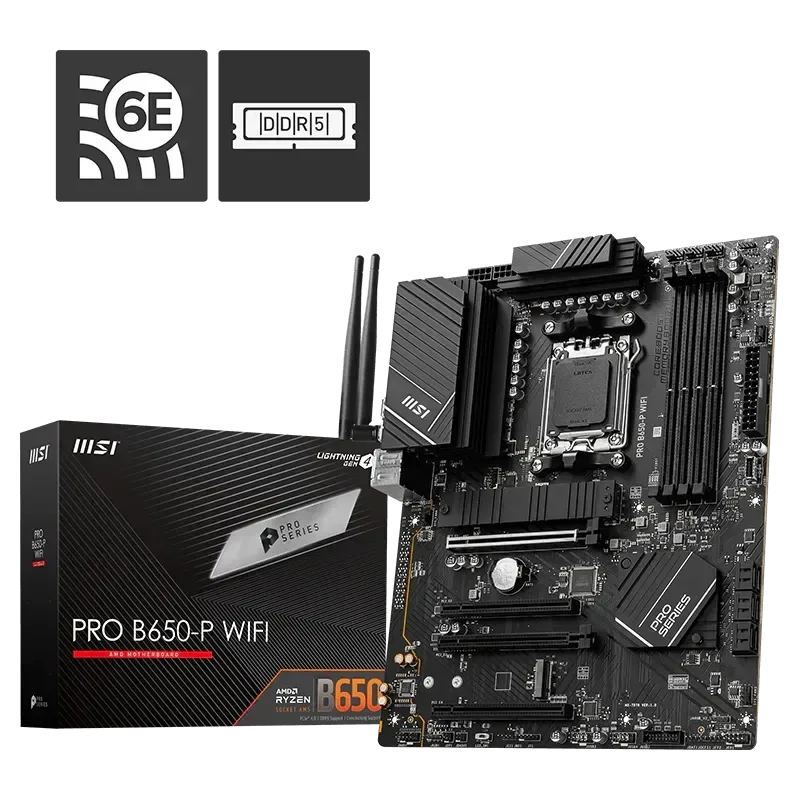 BOARD MSI PRO B650-P WIFI SOCKET AM5