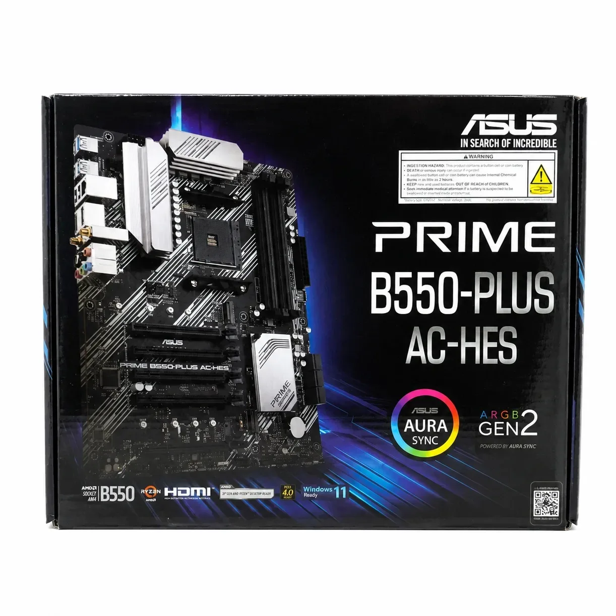 Board Asus B550 - Prime Plus AC Hes AM4