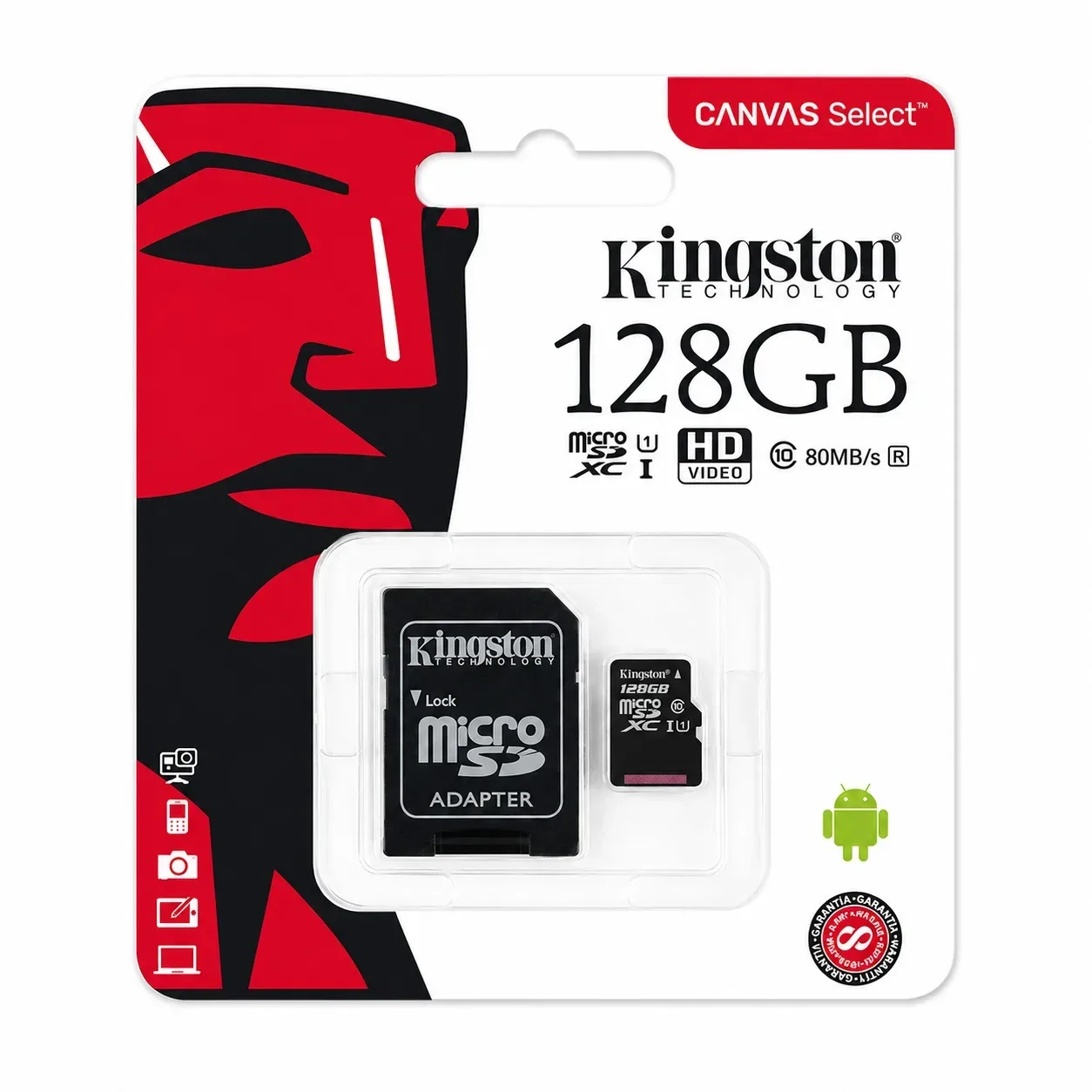 MEMORIA MICRO SD 128GB KINGSTON