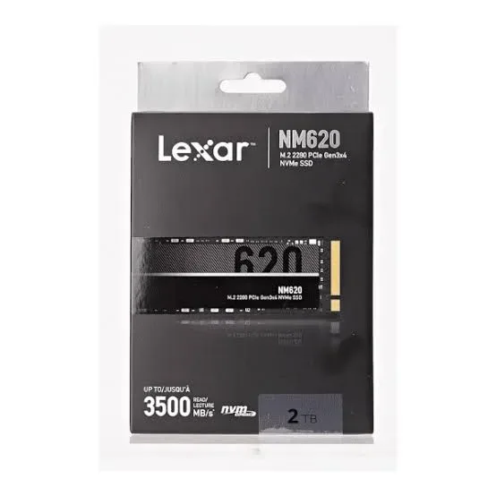 SSD M2 NVME 2280 2TB LEXAR NM620 GEN3