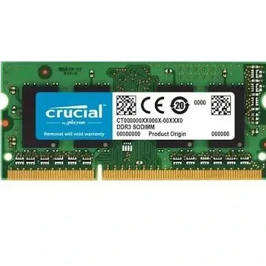 MEMORIA DDR3 4GB 1333-10600MHZ  CRUCIAL PORTATIL 2.5"