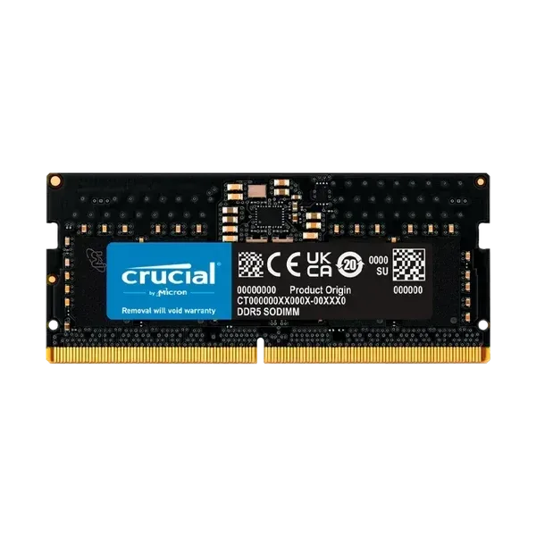 MEMORIA DDR5 8GB 5600MHZ CRUCIAL PORTATIL 2.5"
