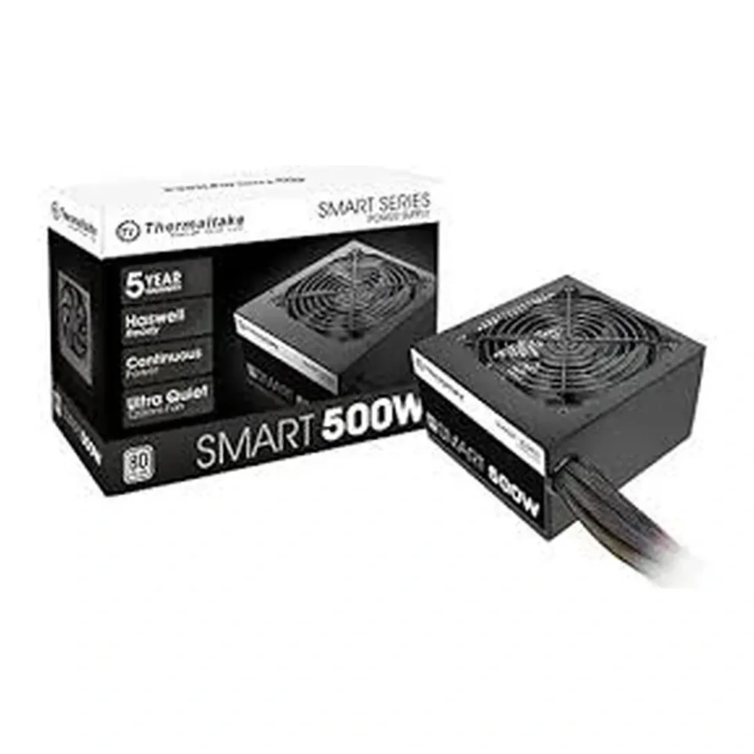 FUENTE DE PODER THERMALTAKE SMART 500W 80PLUS WHITE