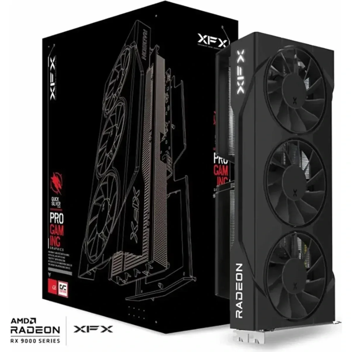 TARJETA DE VIDEO XFX RX9060 XT PRO GAMING DDR6 16GB