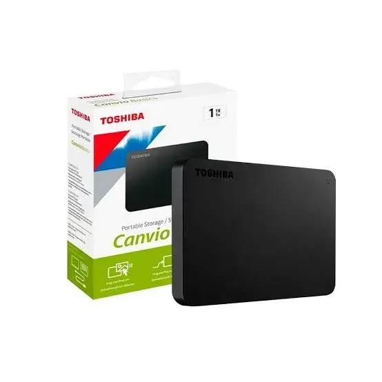 DISCO EXTERNO 1TB TOSHIBA