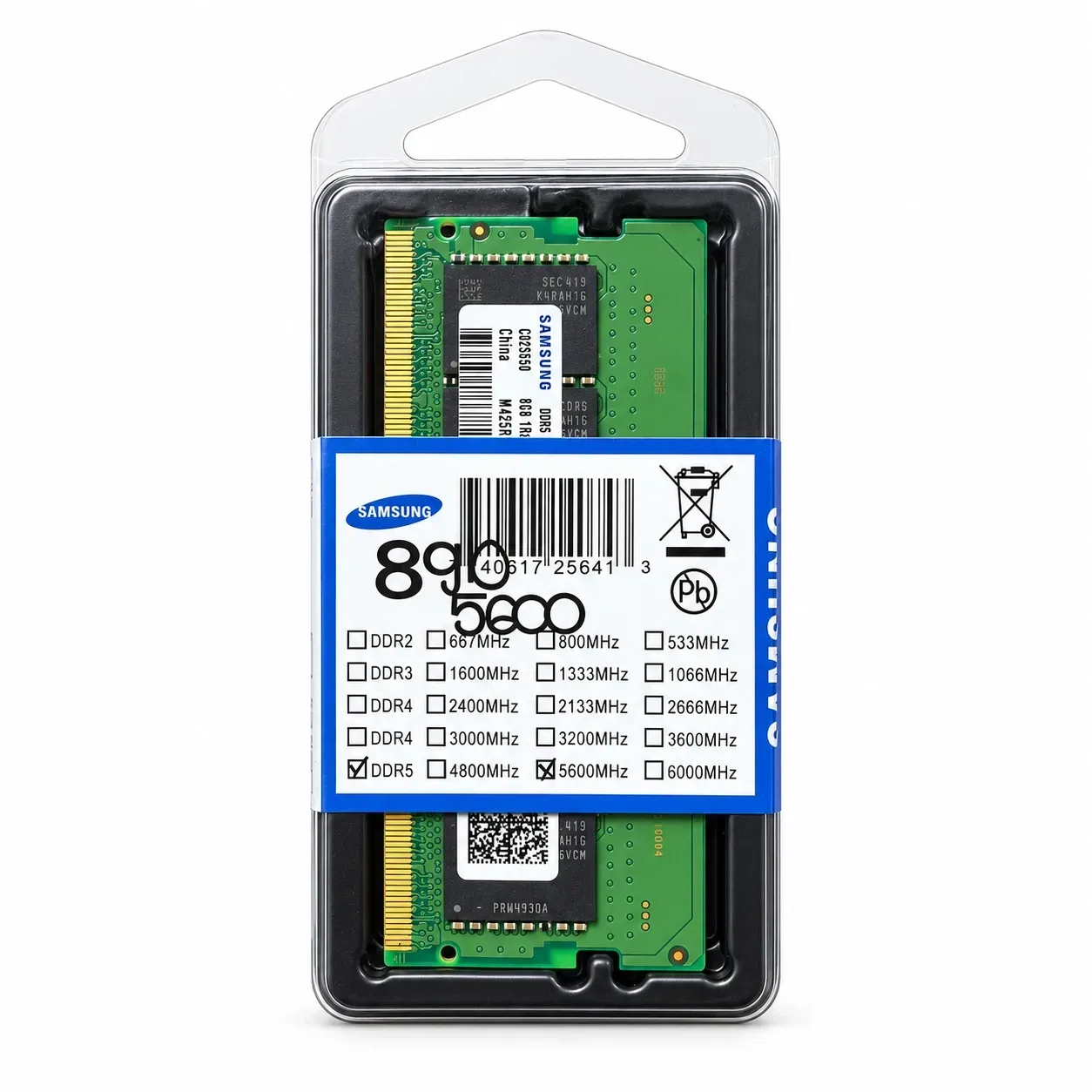MEMORIA DDR5 8GB 5600MHZ SAMSUNG PORTATIL 2.5"