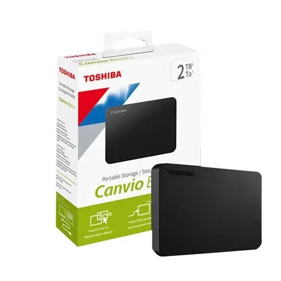 DISCO EXTERNO 2TB TOSHIBA