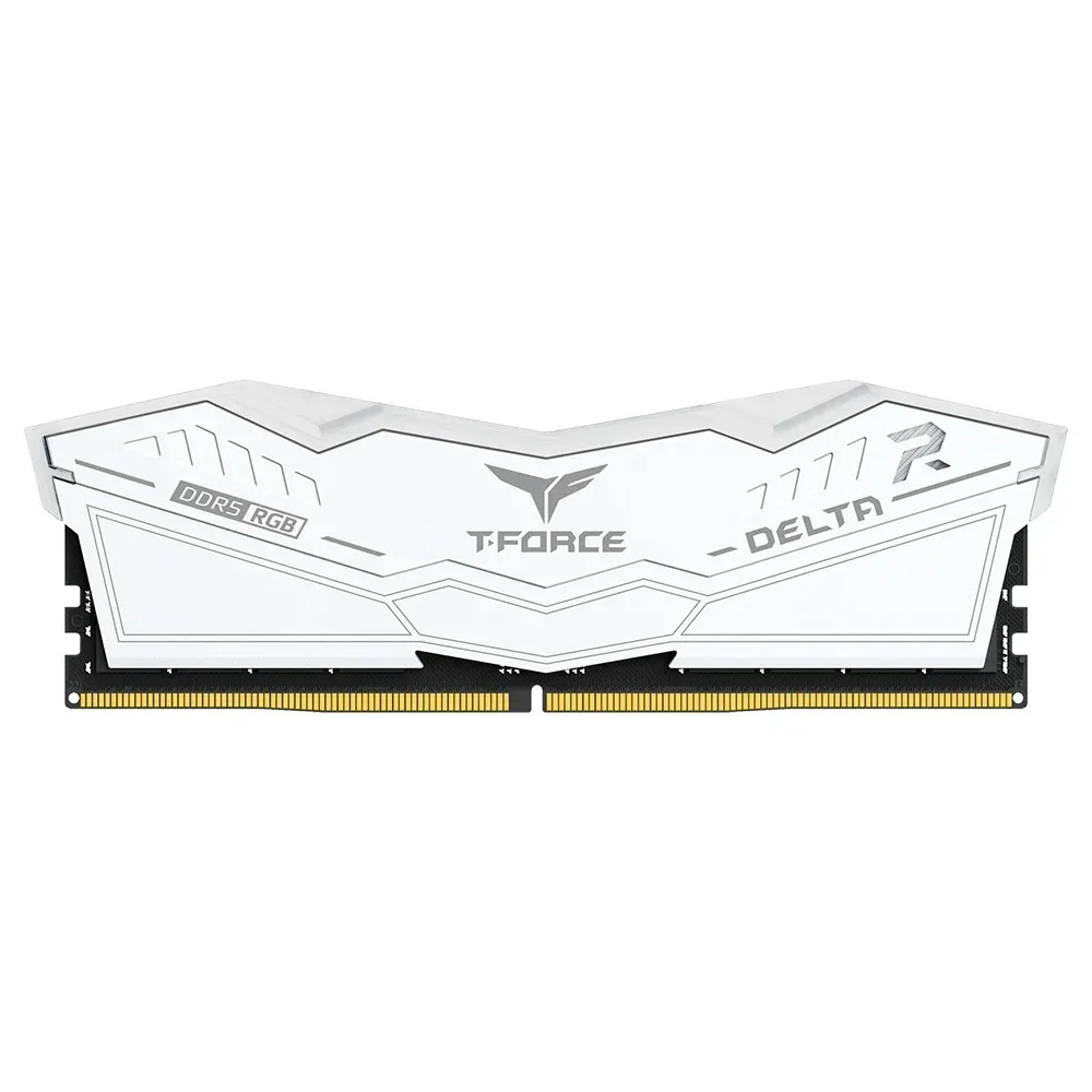 MEMORIA DDR5 16GB (2X8GB) 6000MHZ T-FORCE DELTA RGB BLANCA