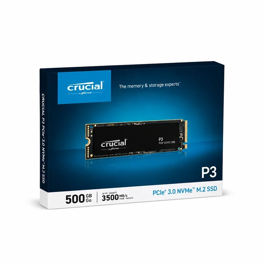 SSD M2 NVME 2280 500GB CRUCIAL P3