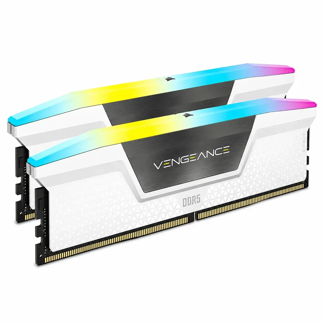 MEMORIA DDR5 32GB (16GBX2) 6000MHZ CORSAIR VENGANCE WHITE RGB