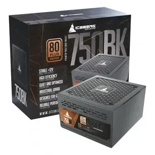 FUENTE DE PODER ICEBERG 750W 80PLUS BRONZE 750BK
