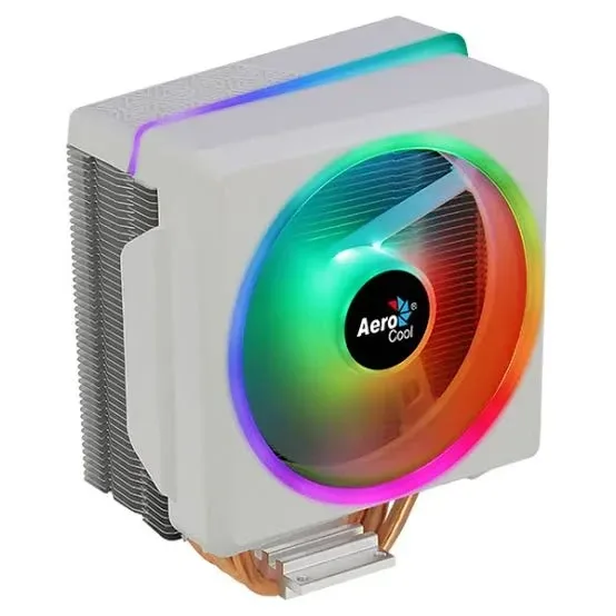 DISIPADOR AEROCOOL CYLON 4F WHITE ARGB