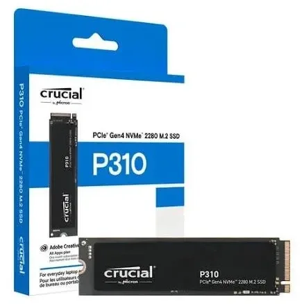 SSD M2 NVME 2280 1TB CRUCIAL P310 7100MBS DISIPADOR DE CALOR