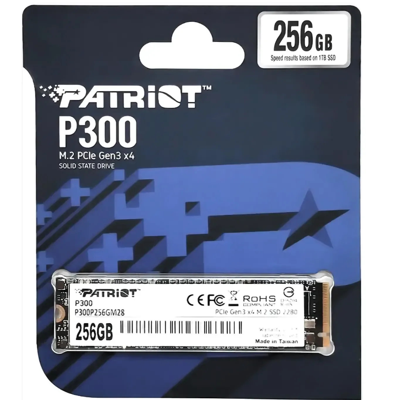SSD M2 NVME 2280 256GB PATRIOT P300  2100MBS
