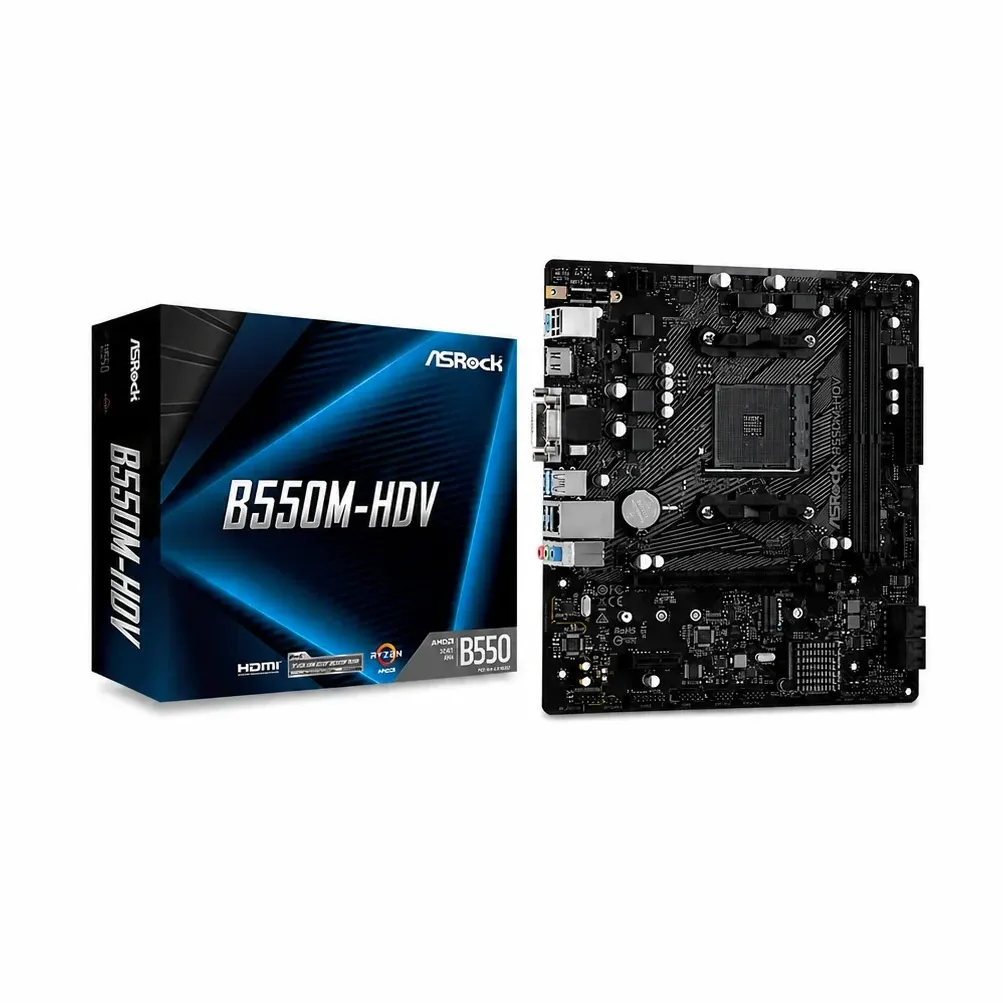 BOARD ASROCK B550M HDV AM4