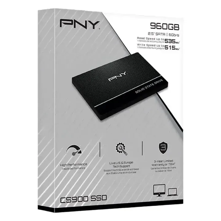 SSD 960GB PNY SATA 2.5"