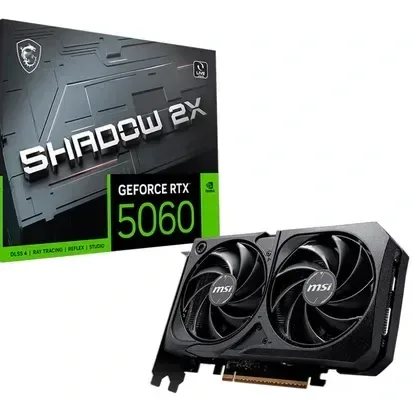 TARJETA DE VIDEO MSI RTX 5060 SHADOW 2X 8GB DDR7