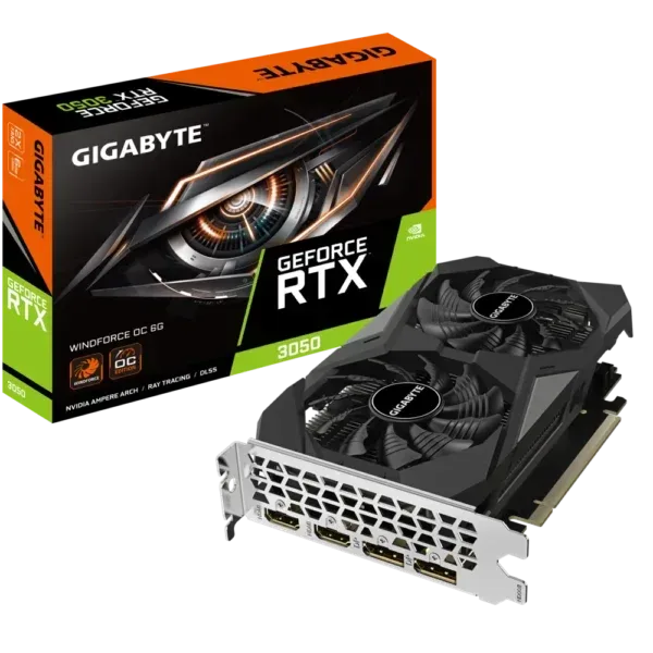 Gigabyte RTX 3050 WINDFORCE OC 6 GB GDDR6