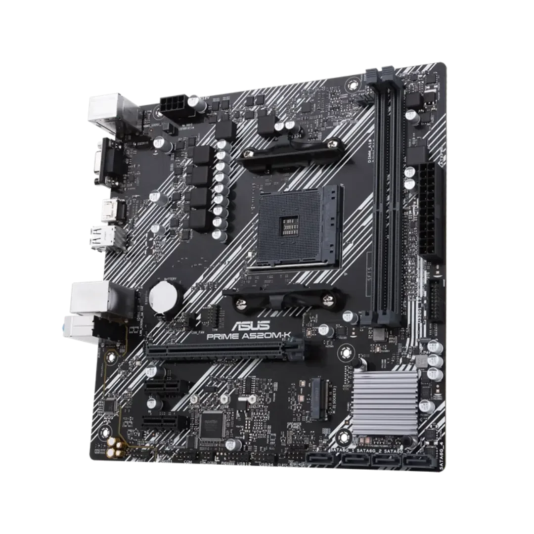 ASUS Prime A520M-K (AM4, micro-ATX)